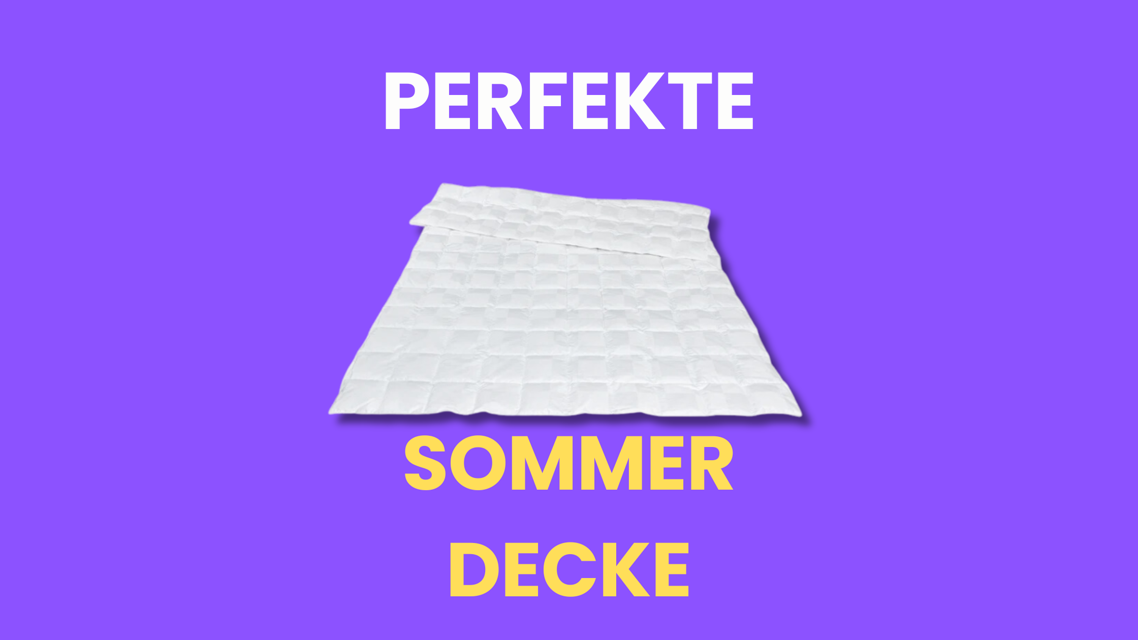 Sommerdecke kaufen: Welches Material passt zu dir?