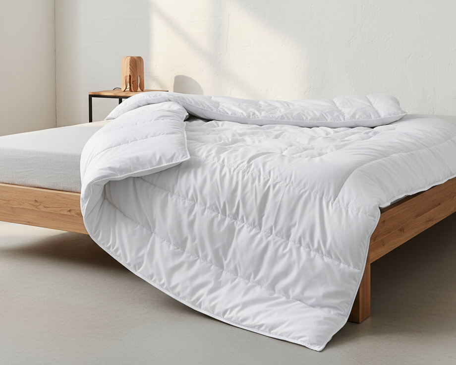 Bambus Winterbettdecke 135x200 – atmungsaktive Naturfaser Bettdecke.