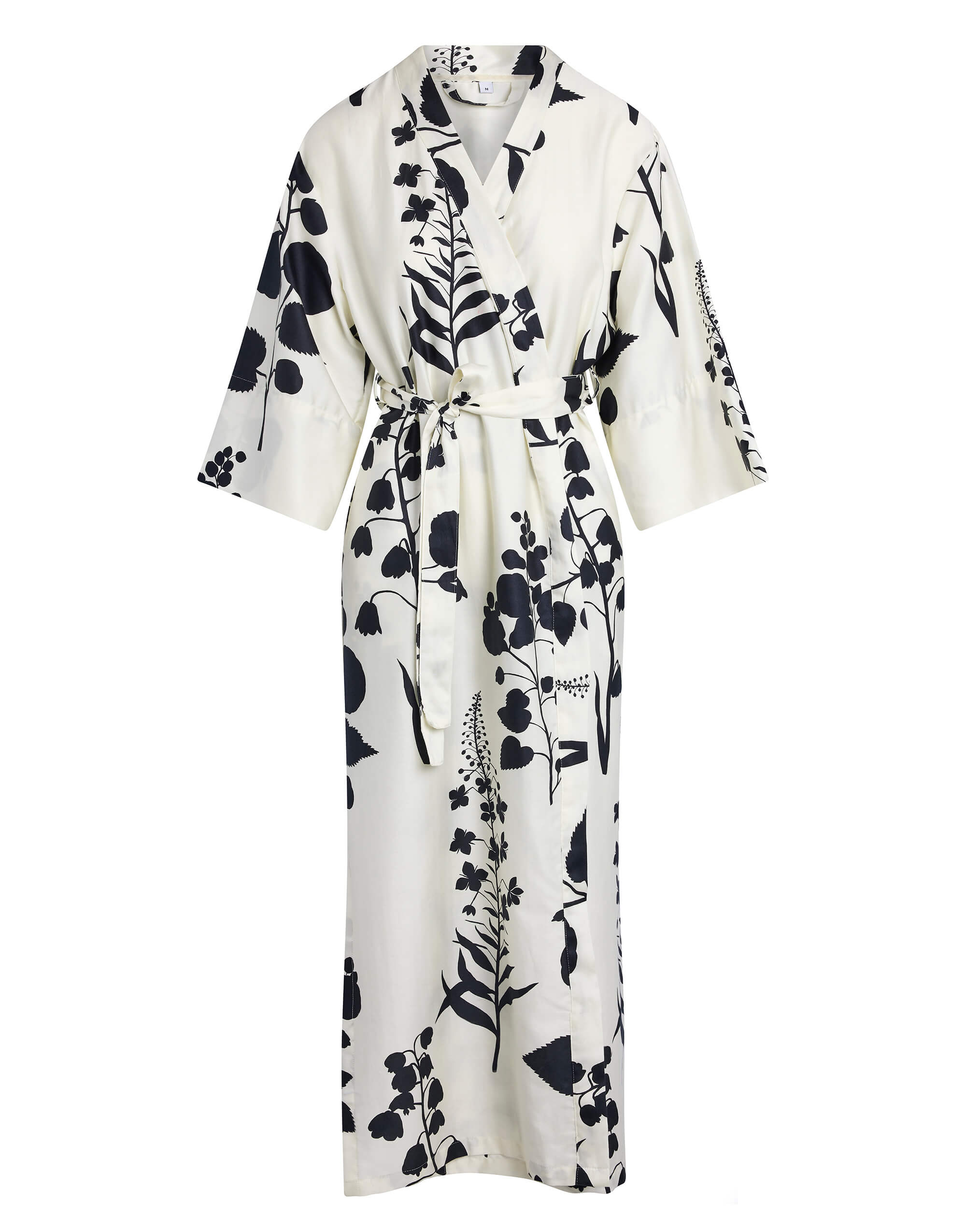 Essenza Kimono schwarz weiß