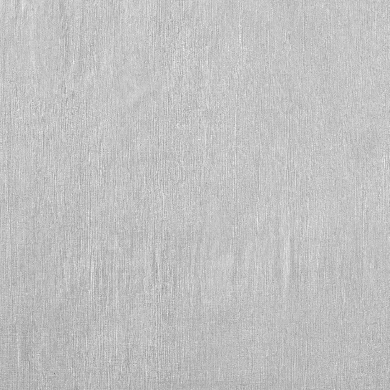 Musselin Bettwäsche 135x200 cm hellgrau – Nahaufnahme Musselin Textur, 100% Baumwolle