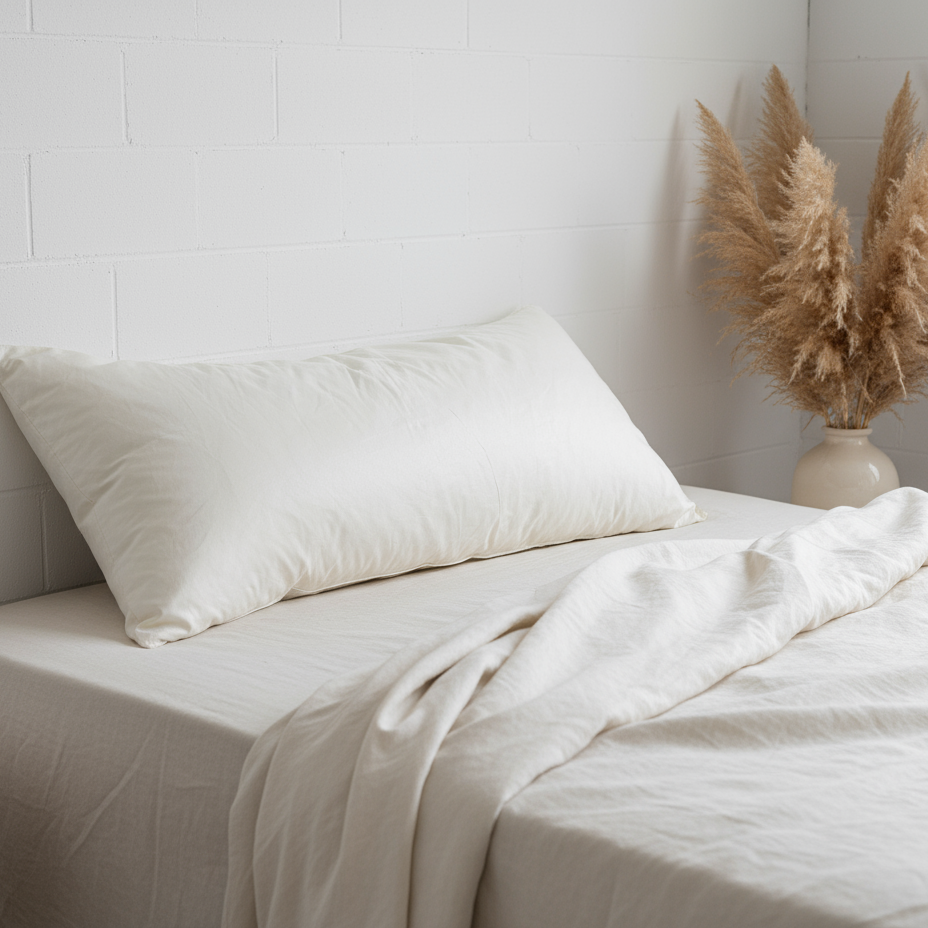 Daunenkissen 40x80 aus recycelten Daunen, Direkt aus unserer Manufaktur
