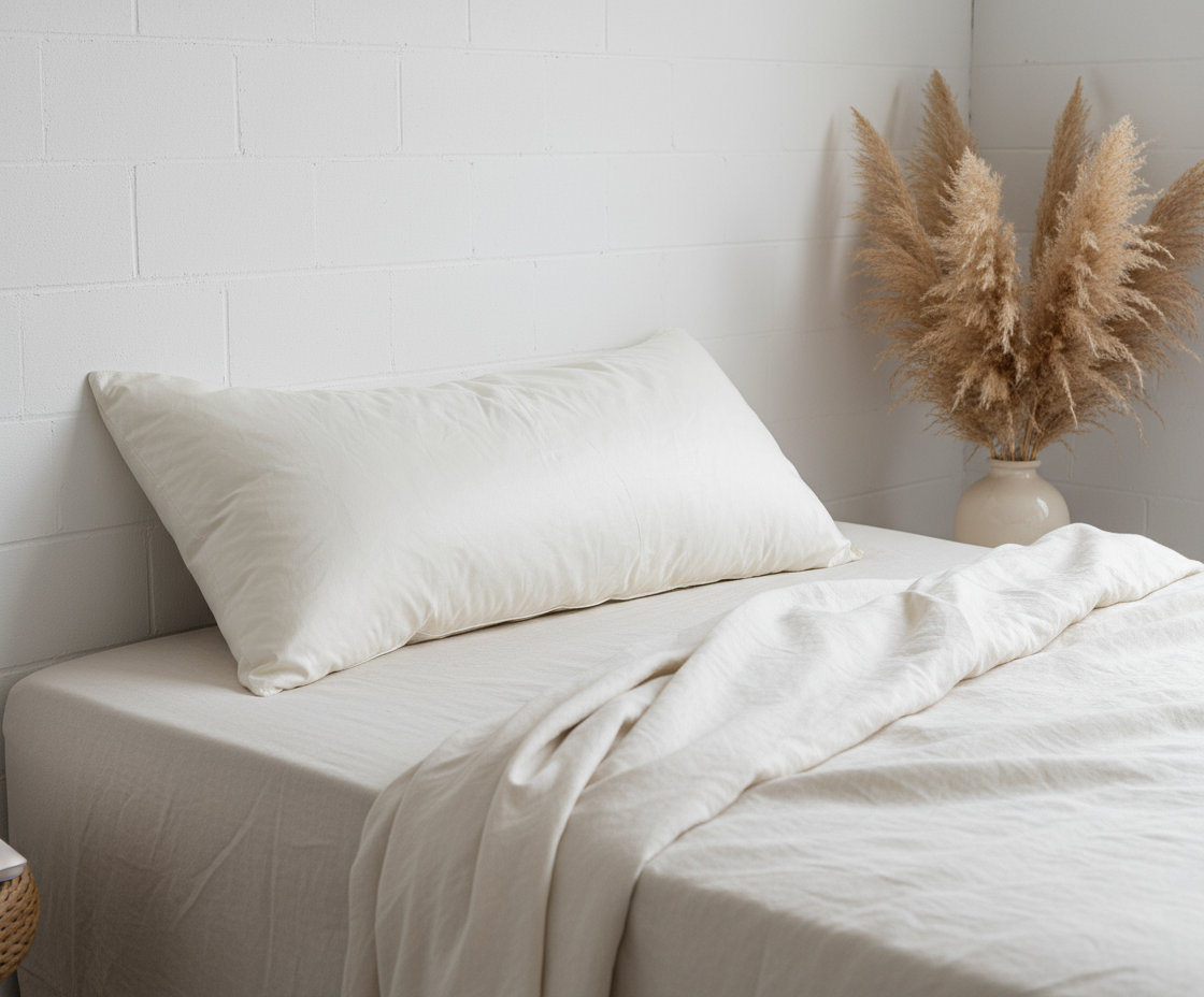 Daunenkissen 40x80 aus recycelten Daunen, Direkt aus unserer Manufaktur
