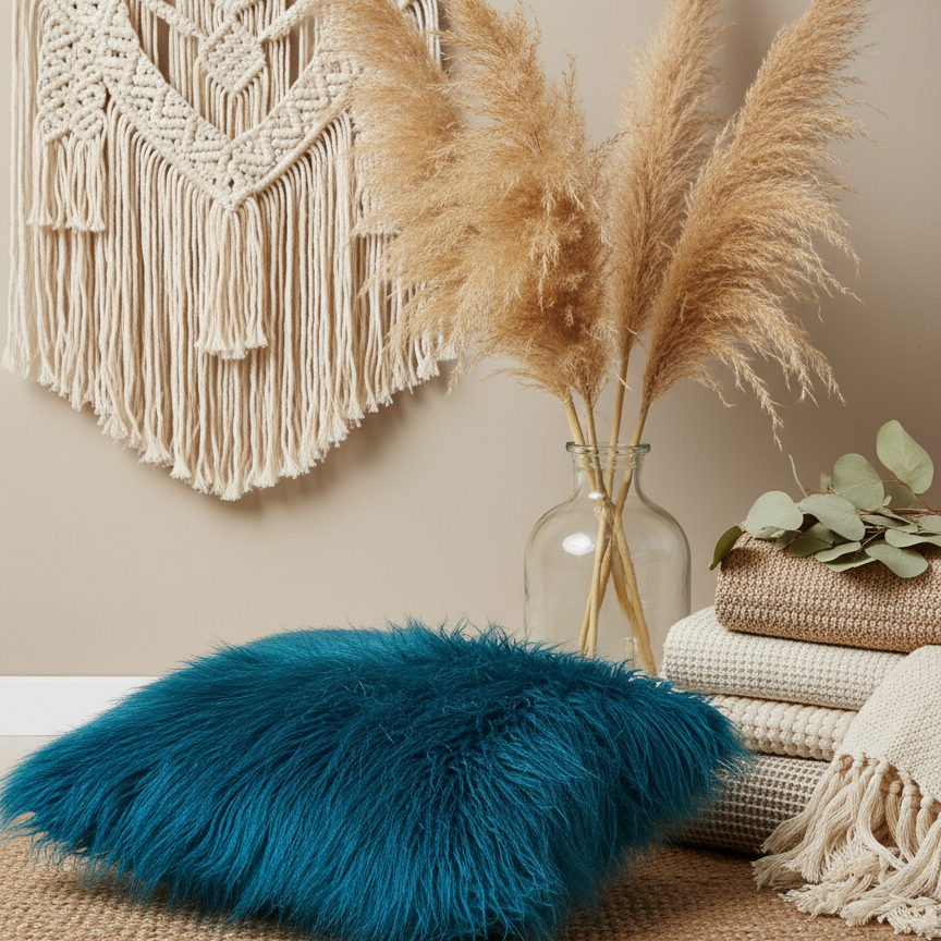 fake fure dekokissen