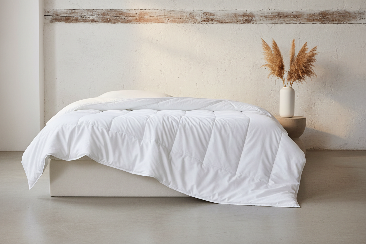 Dünne Faser Sommerdecke 155x220cm waschbar und trocknergeeignet