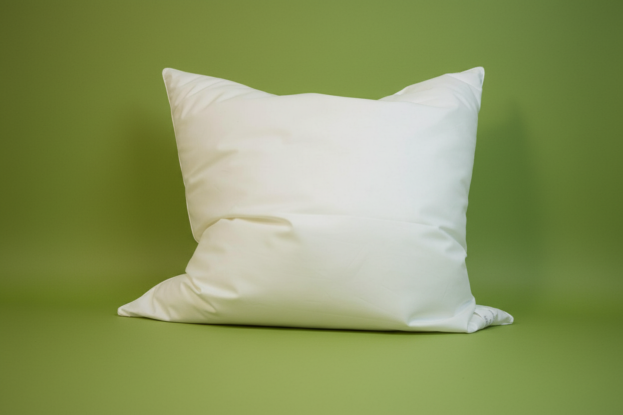 Federn und Daunen Kopfkissen 550 g 80x80 cm – 100 % Baumwollbezug