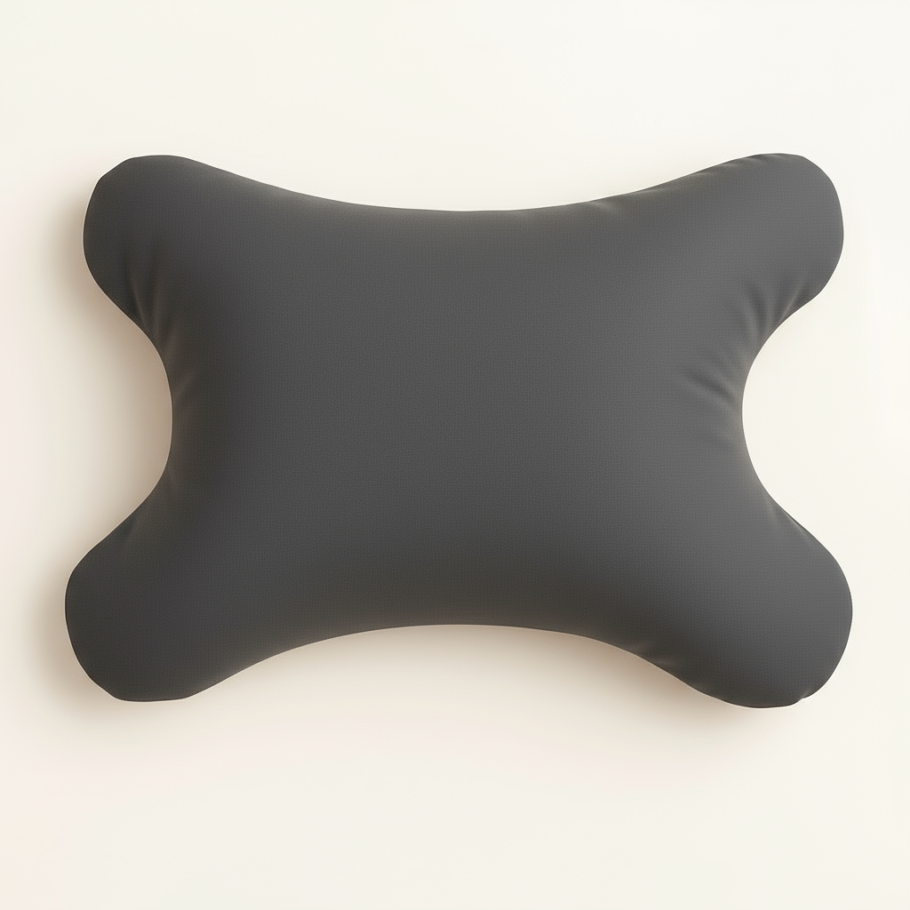 hefel my face kissenbezug grau - passgenau aus baumwolle