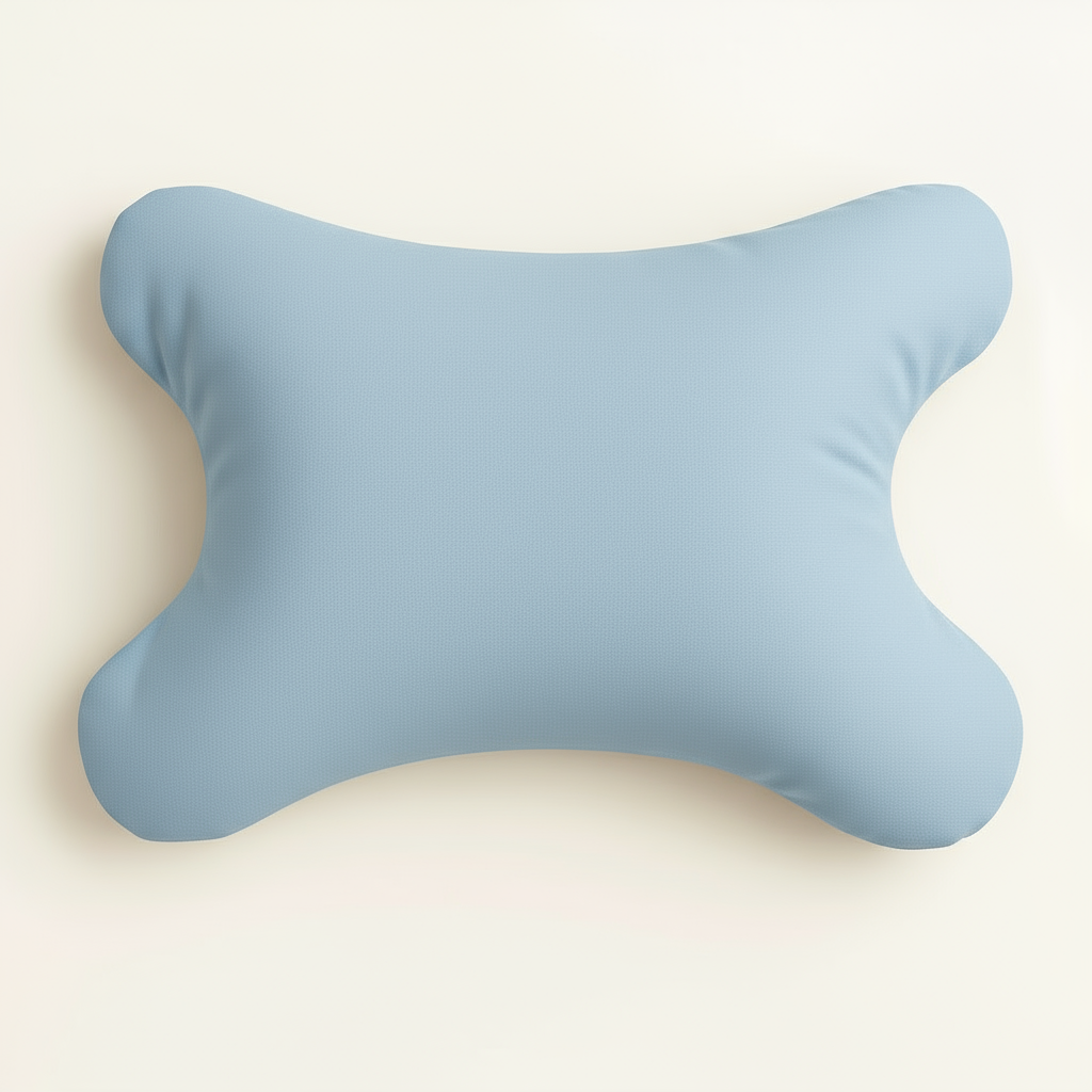 hefel my face kissenbezug hellblau - passgenau aus baumwolle