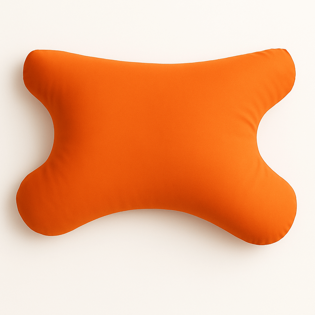 hefel my face kissenbezug orange - passgenau aus baumwolle