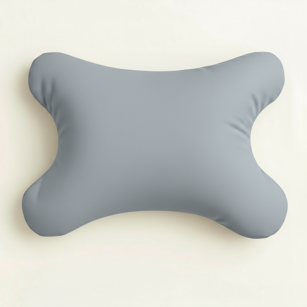 hefel my face kissenbezug silber - passgenau aus baumwolle