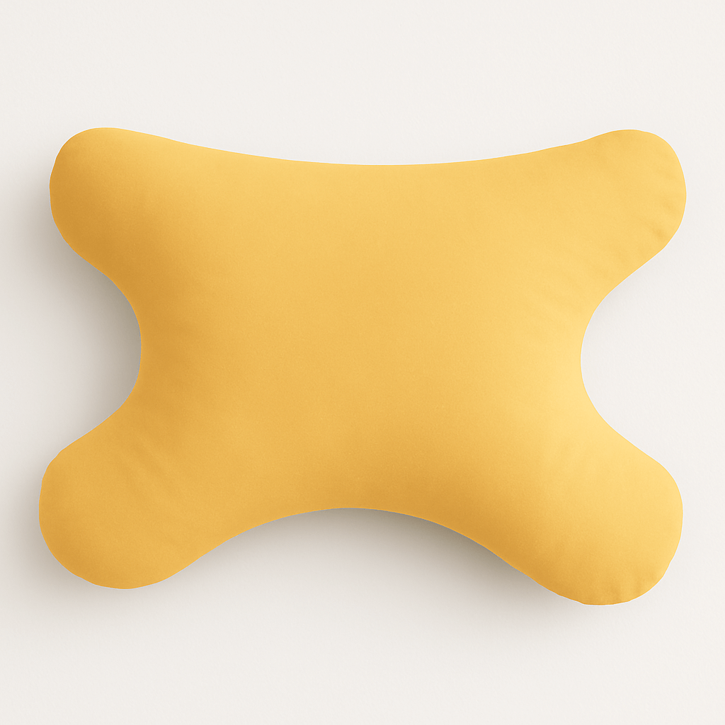 hefel my face kissenbezug farbe gelb - passgenau aus baumwolle