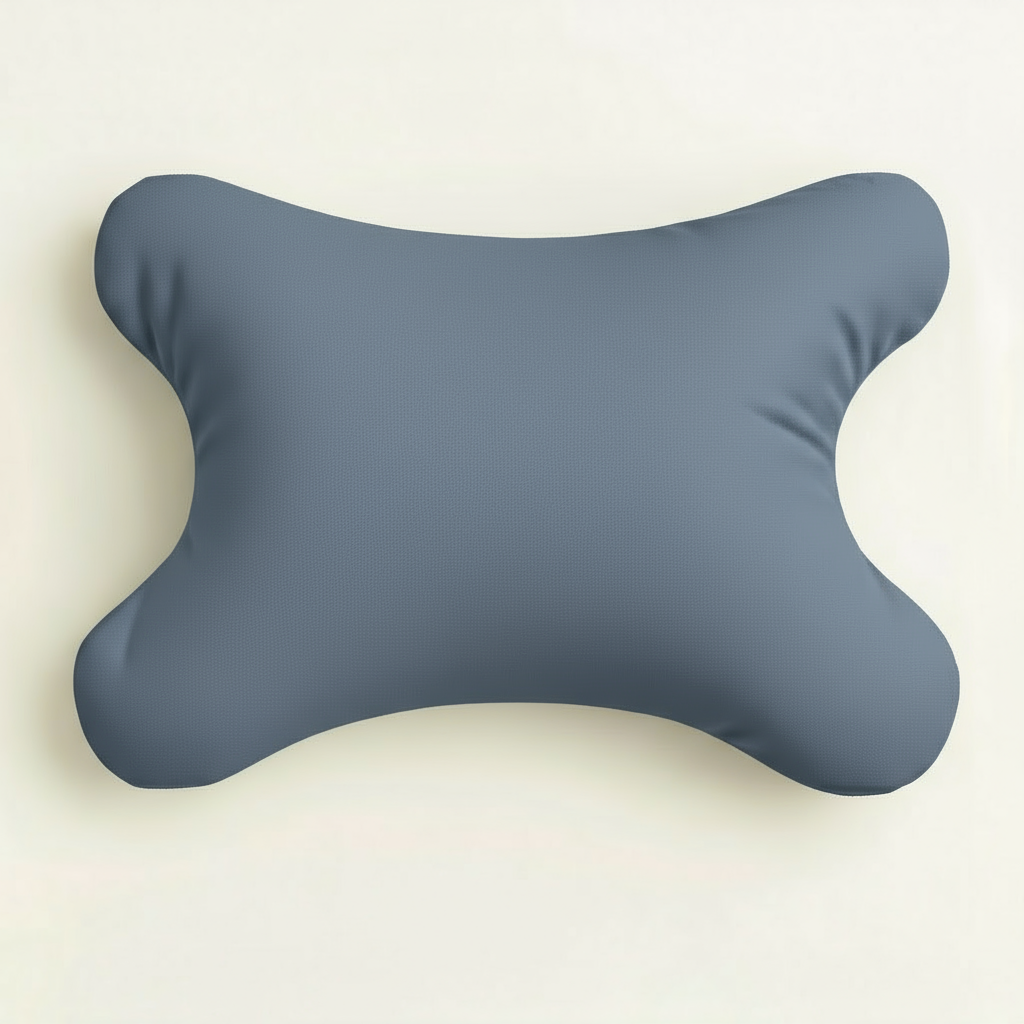 hefel my face kissenbezug stahlgrau - passgenau aus baumwolle