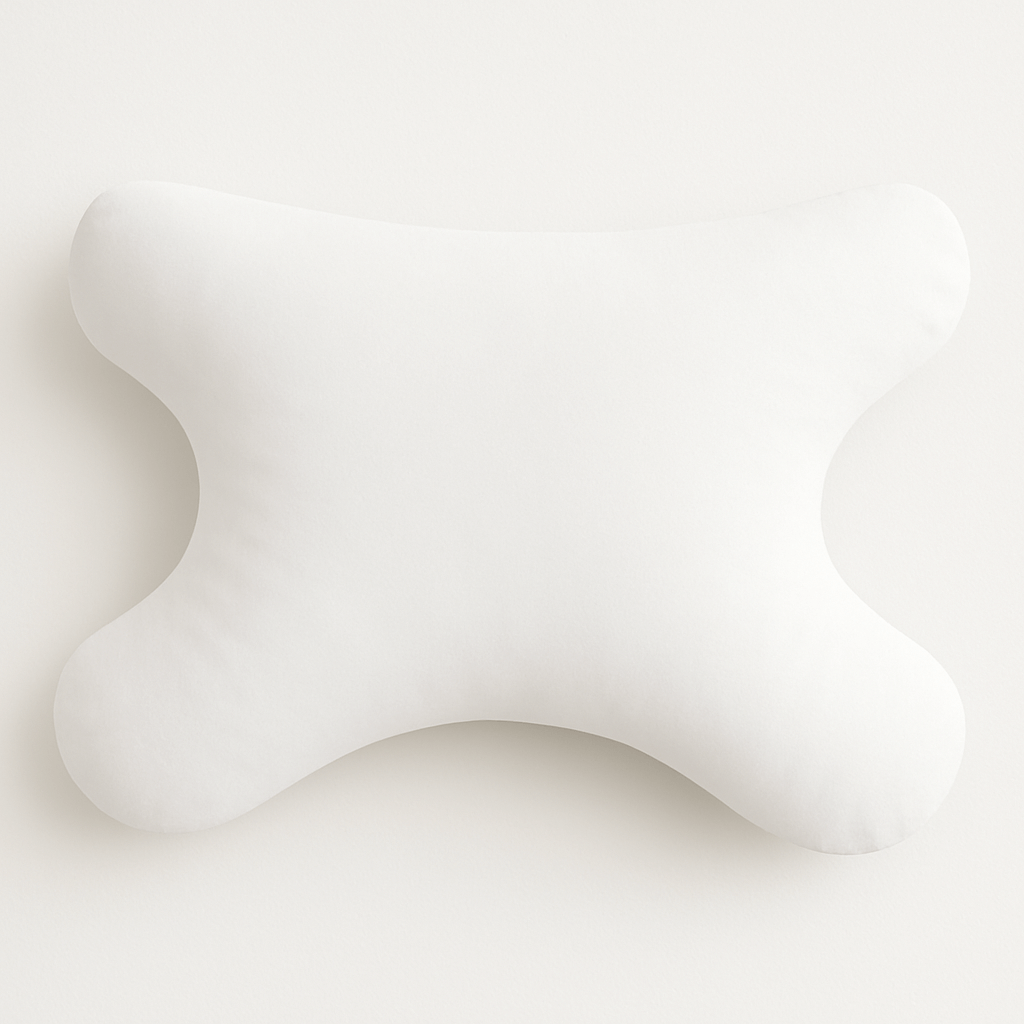 hefel my face kissenbezug weiß - passgenau aus baumwolle