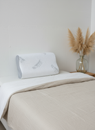 Nackenstützkissen 40x80 aus kaltschaum, flexibel