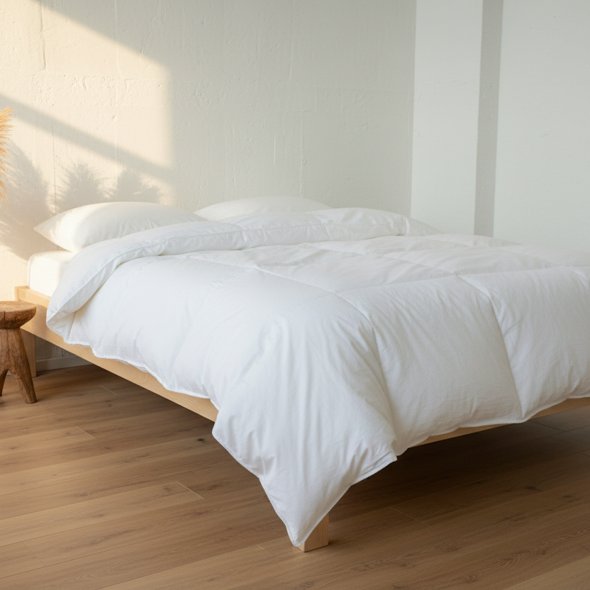 Exklusive Daunen Winterbettdecke 155x220 mit 100% sibirischen Gänsedaunen – extra warm & hochwertig