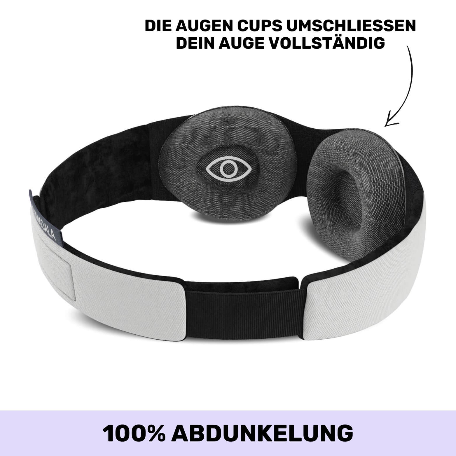 schlafmaske mit 100% abdunkelung