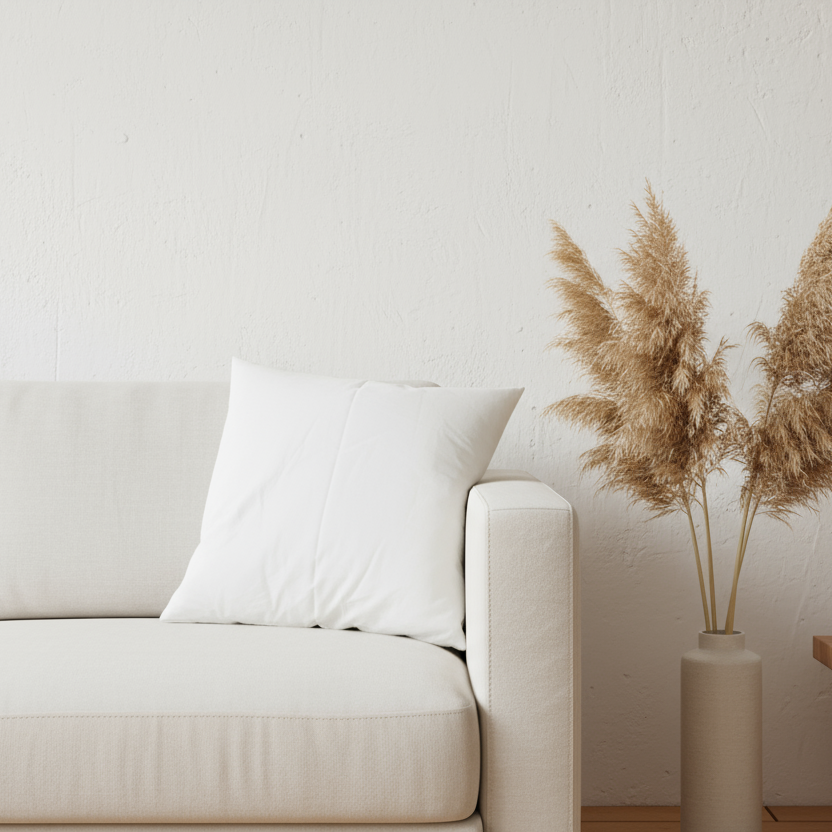 Sofakissen innenleben 40x40 cm, waschbar mit Faser Füllung