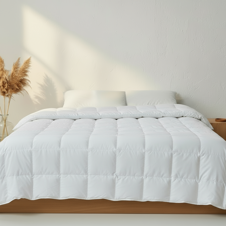 Sommer Daunendecke 135x200, Traumina Daunendecke, Made in Germany