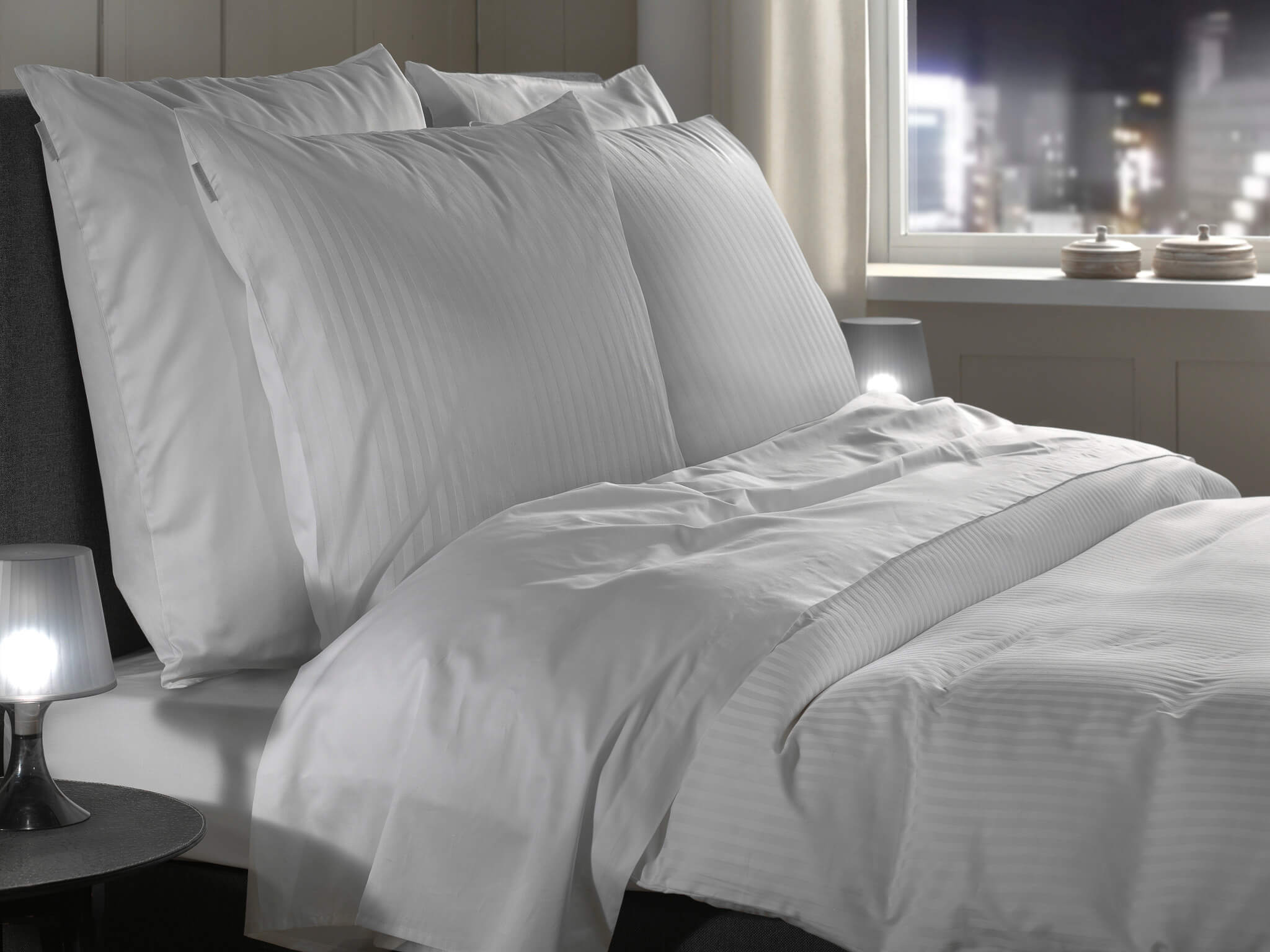 Bettwäsche 135x200 Weiß – aus 100 % Baumwolle