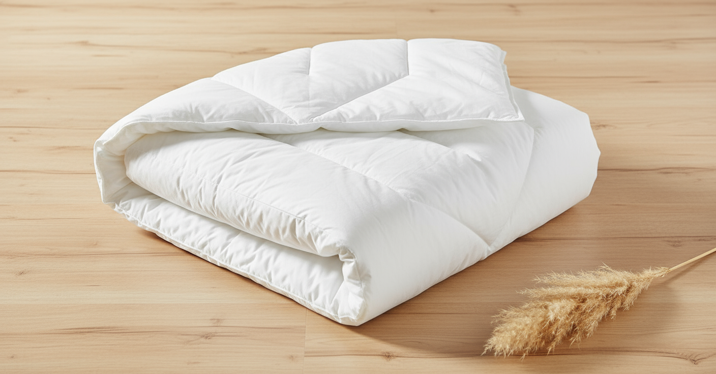 Winterbettdecke 135x200 aus Funktionsfasern – warm & atmungsaktiv