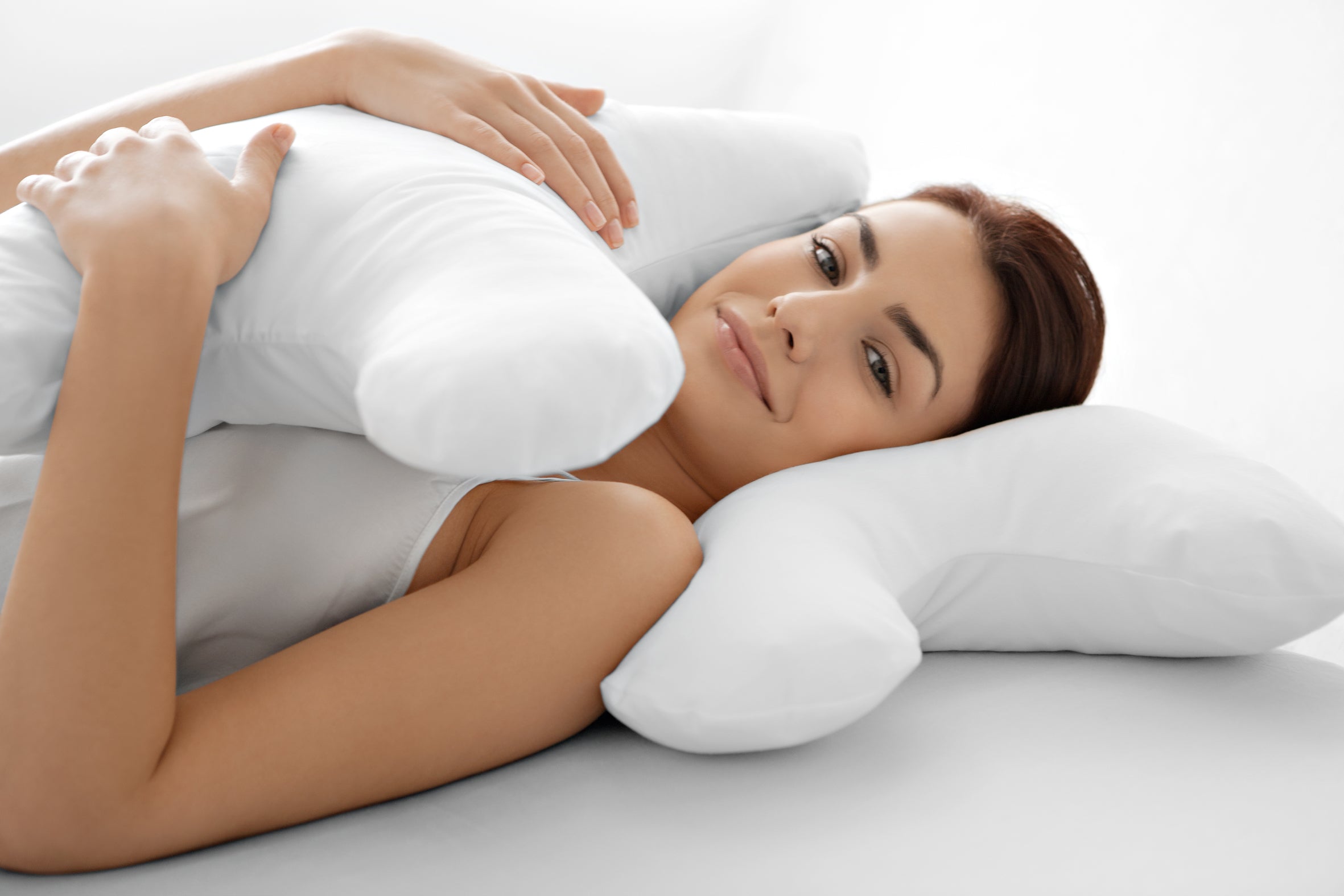 anti aging kopfkissen, hält das gesicht in der nacht frei