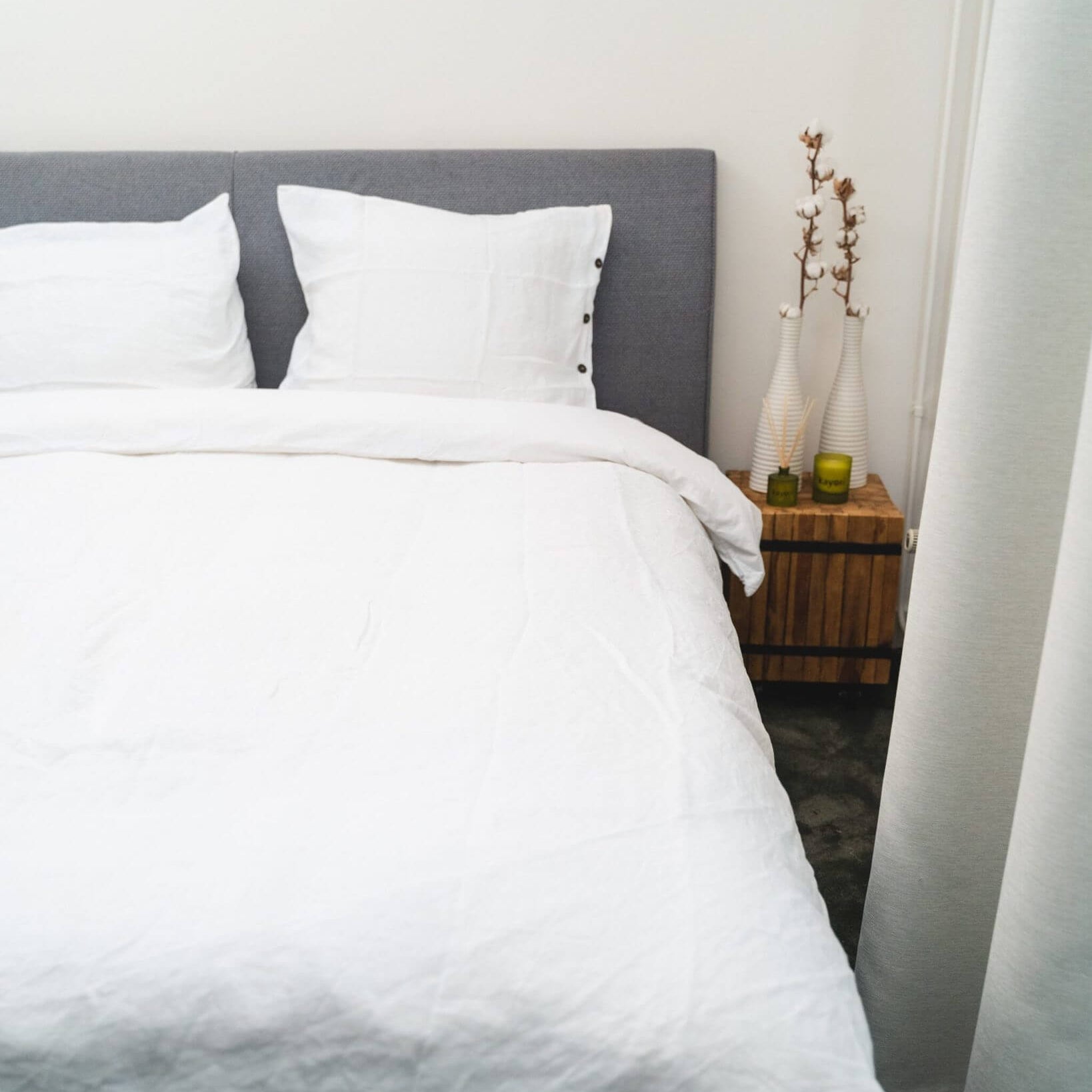 Bettwaesche aus Leinen von Kayori "Nikko" Groesse 135cm*200cm