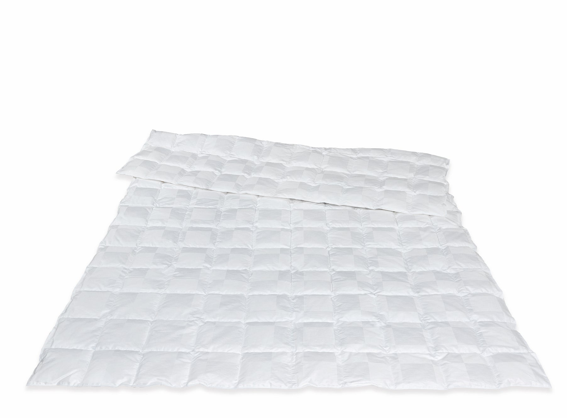 Sommer Daunendecke 135x200 – leicht & 100% Daunen, steppung, sommerbett