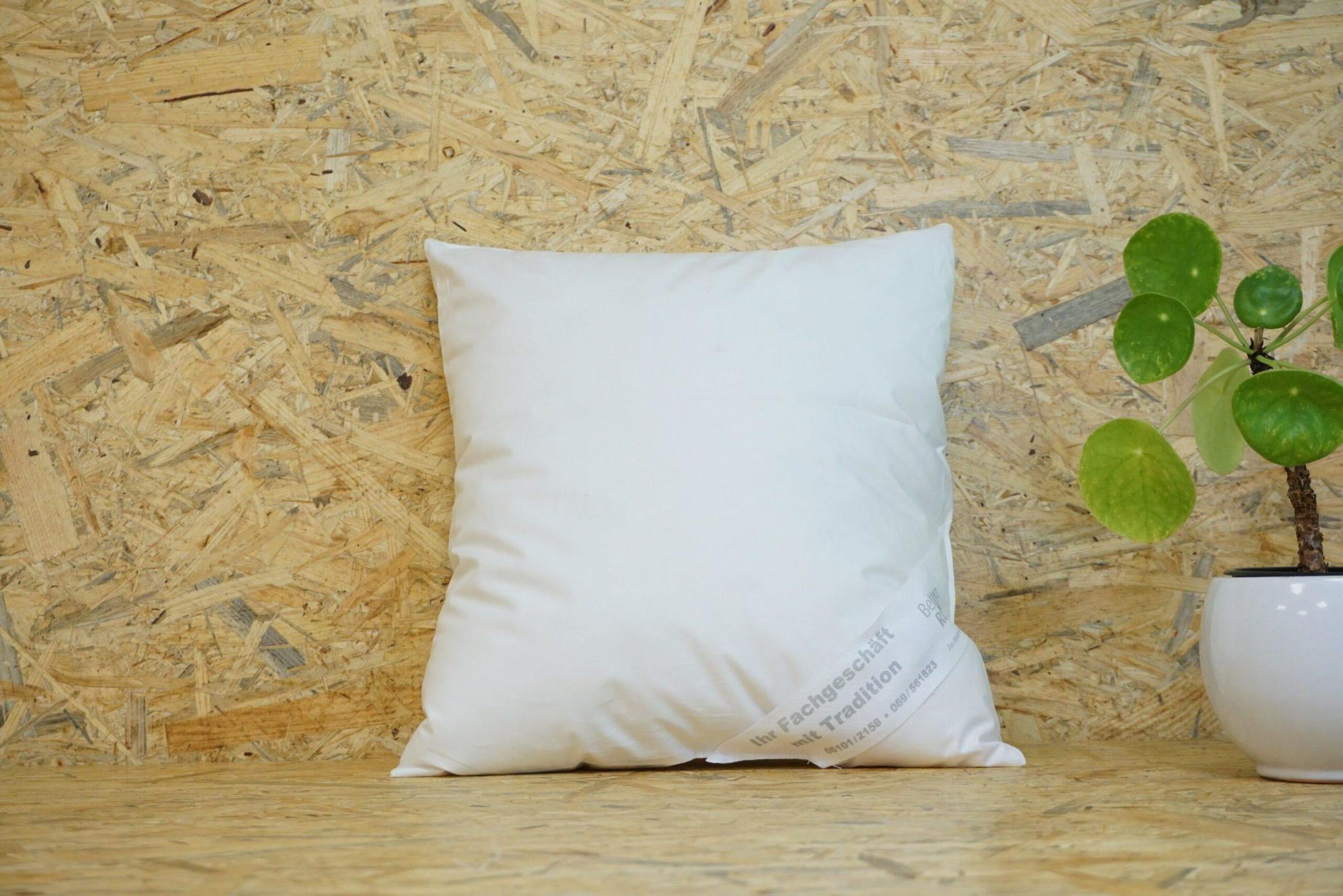 Kissen Inlett 35×40 cm – 80 g Daunenfüllung, 100 % Baumwolle