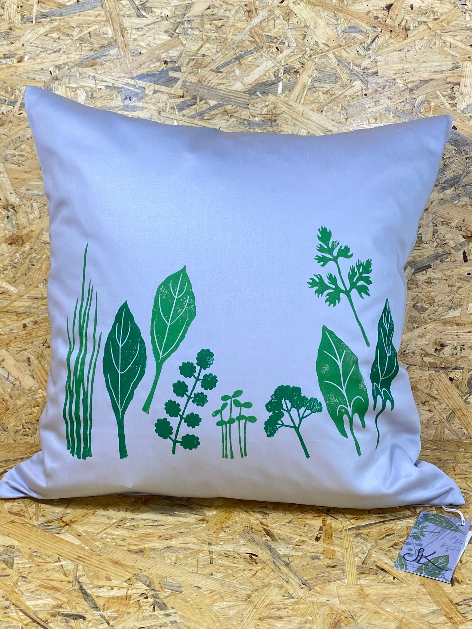 Gruene Sauce Kissenbezug