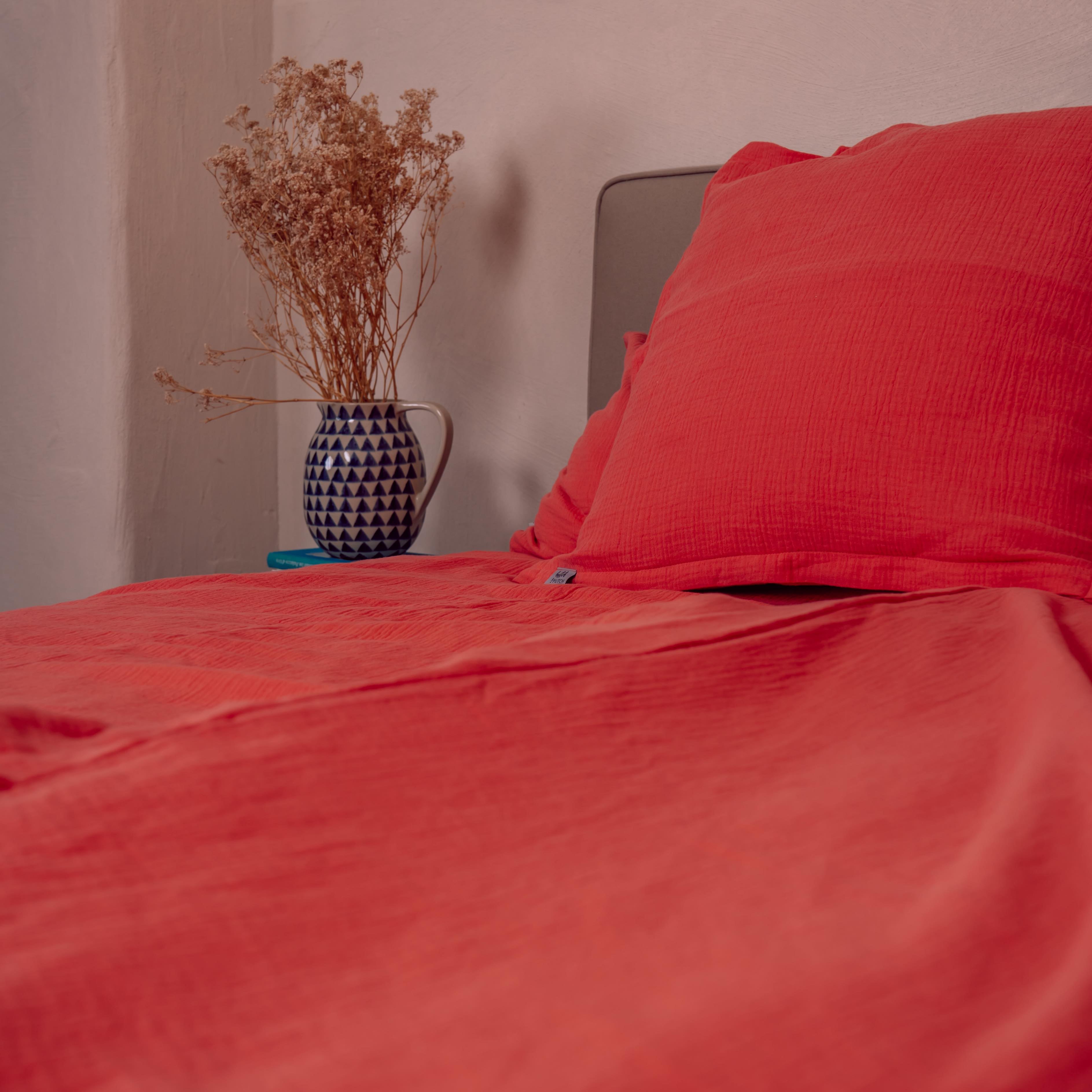 bettwäsche orange von hutch & putch