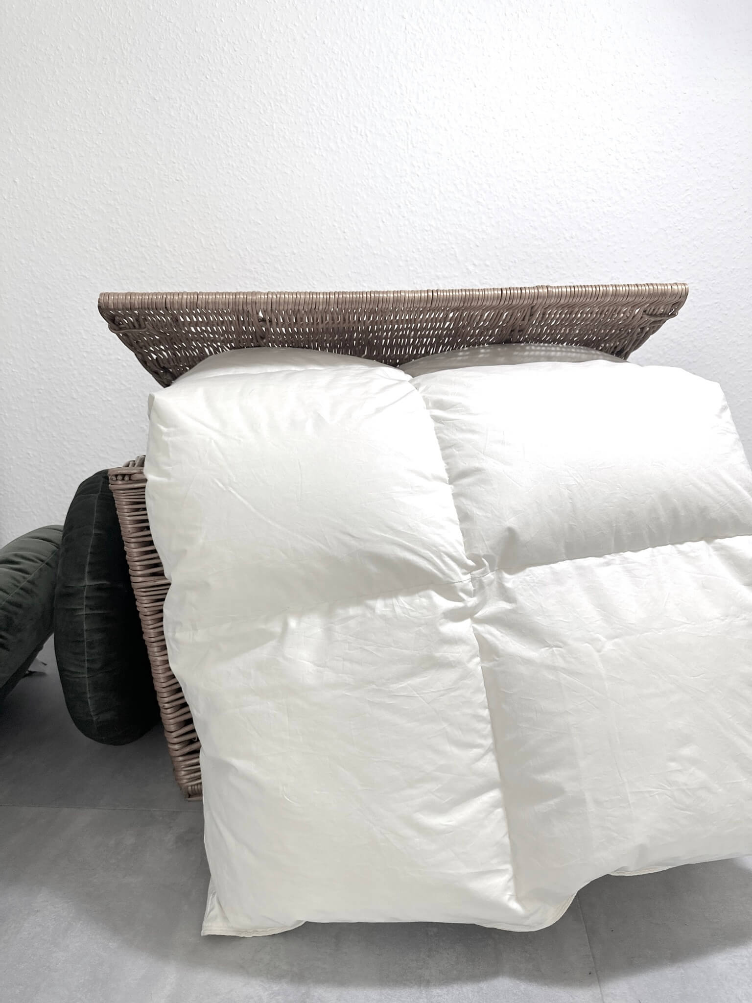 Daunen Winterbettdecke 135x200. Winter Daunen Steppdecke