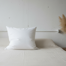 550 g Federn und Daunen Kopfkissen 80x80 cm, 100 % Baumwollbezug