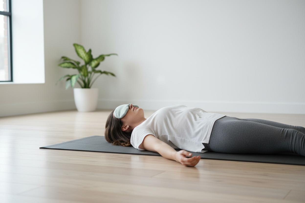 Augenkissen für Yoga ohne Duft mit Rapssamen