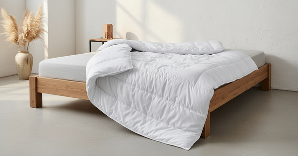 Bambus Winterbettdecke 135x200 ➤ warm & atmungsaktiv