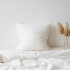 Daunenkissen 80x80 cm (Gänsedaunen) – 600 g Füllung mit Daunen und Federn, 100 % Baumwollbezug
