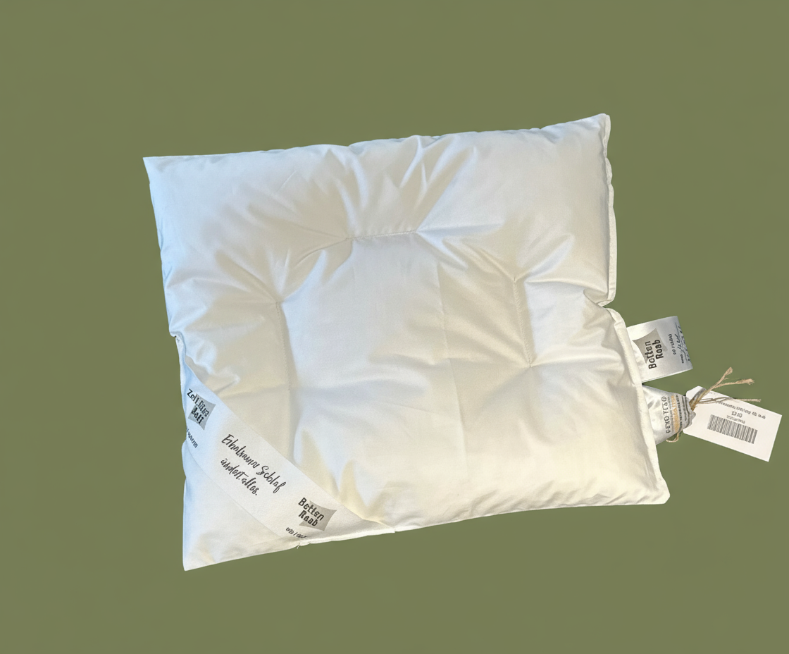 Daunen Babykopfkissen 35x40, direkt aus unserer Manufaktur