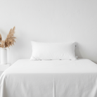 500 g  Daunen Kopfkissen 40x80 cm – Halbdaunen Füllung (15 % Daunen, 85 % Federn), 100 % Baumwollbezug