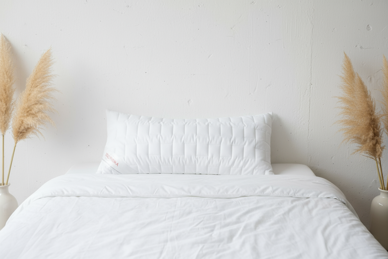 Hirse Kopkissen 40x60 cm mit 1500 Gramm Hirse Füllung, Bezug aus 100 % Baumwolle