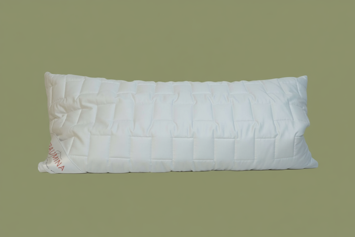 Kopfkissen 40x80 mit flexibler Hirse Füllung