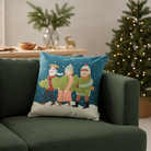 Moderner Kissenbezug weihnachtlich, mit Reißverschluss, von Spira of Sweden